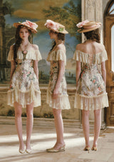 Versailles Rose Skirt