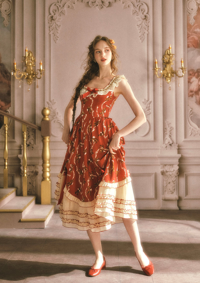 Teddy Tomato Sauce Dress