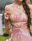 Pink Clouds of Sakura Dress