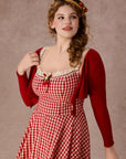 Curve&Plus Afternoon Berry Tea Dress