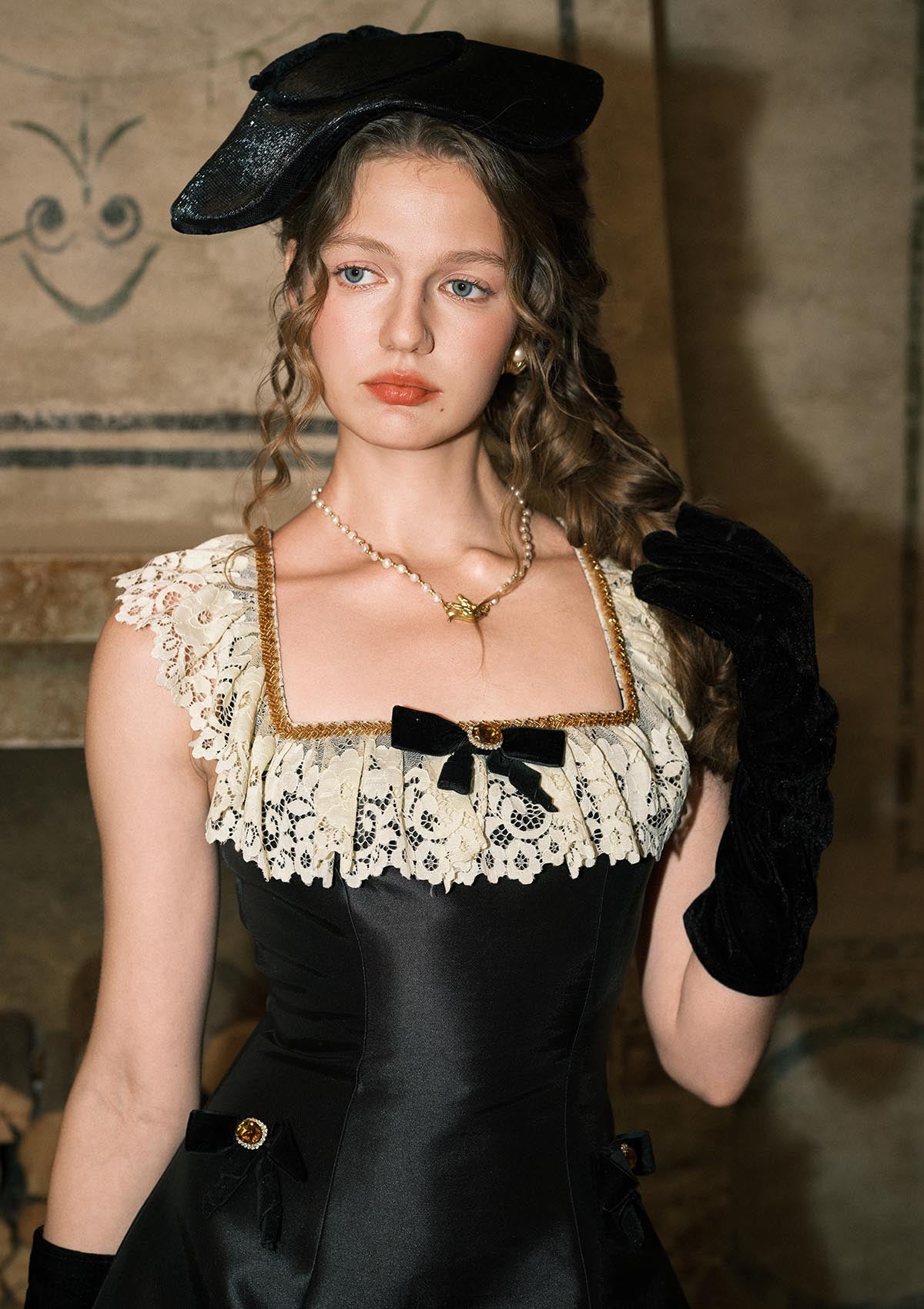 Golden Nocturne Gallery Dress