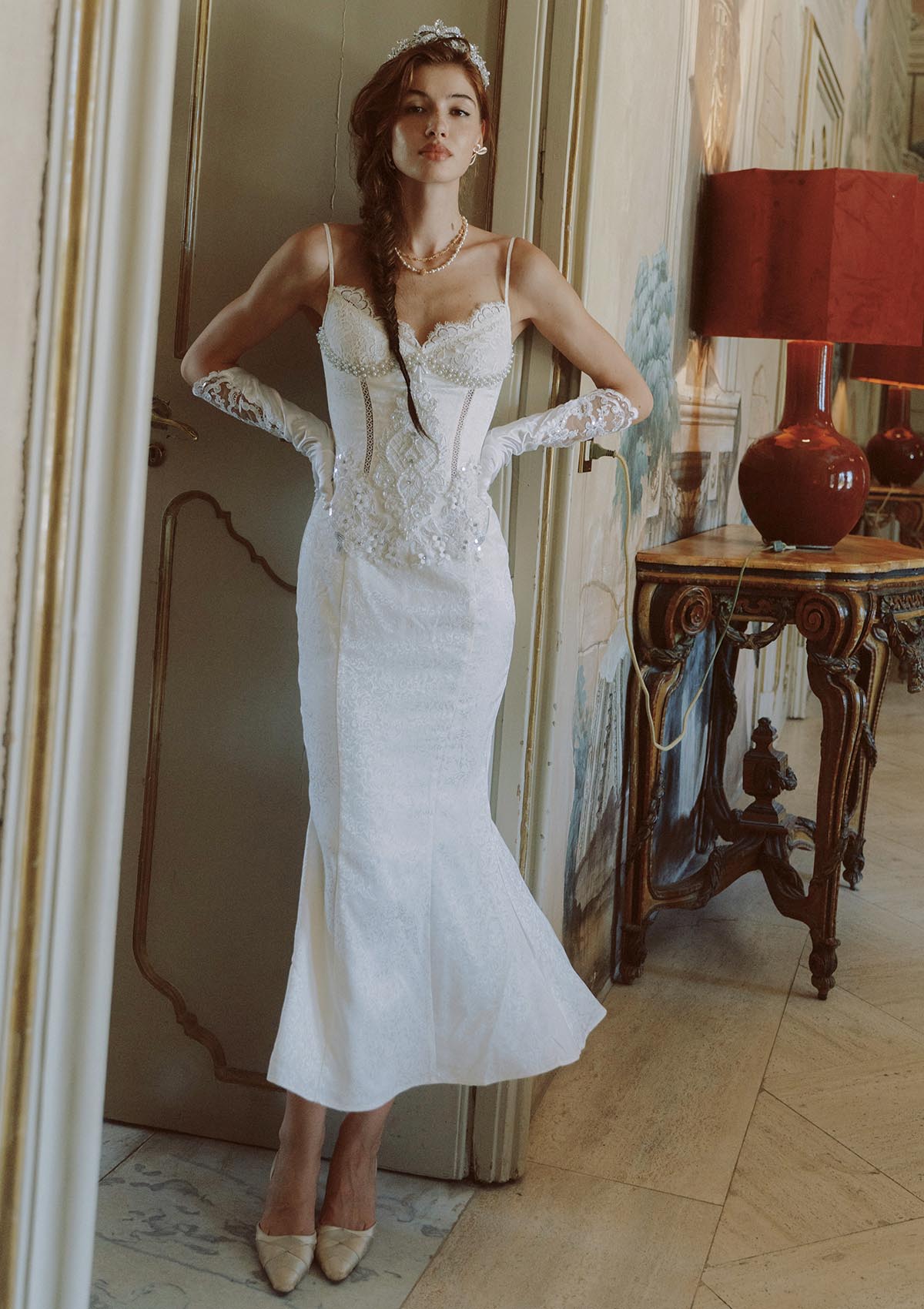 Lotus Coronation Dress