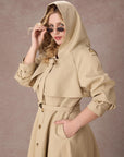 Curve&Plus Western Road Trench Coat