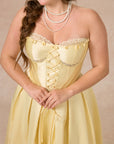 Curve&Plus Belle's Gilded Corset Dress