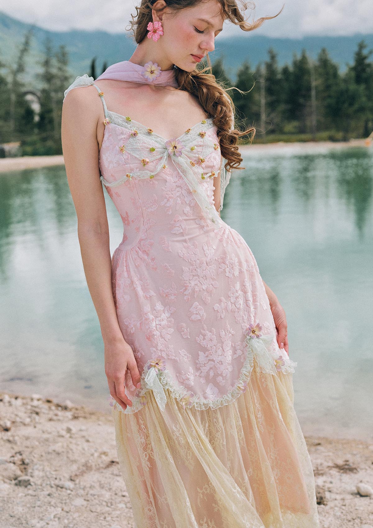 Coral Oz Dress