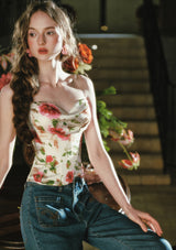 Corn Poppy Corset