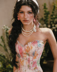 Blazing Sunset Cloud Corset