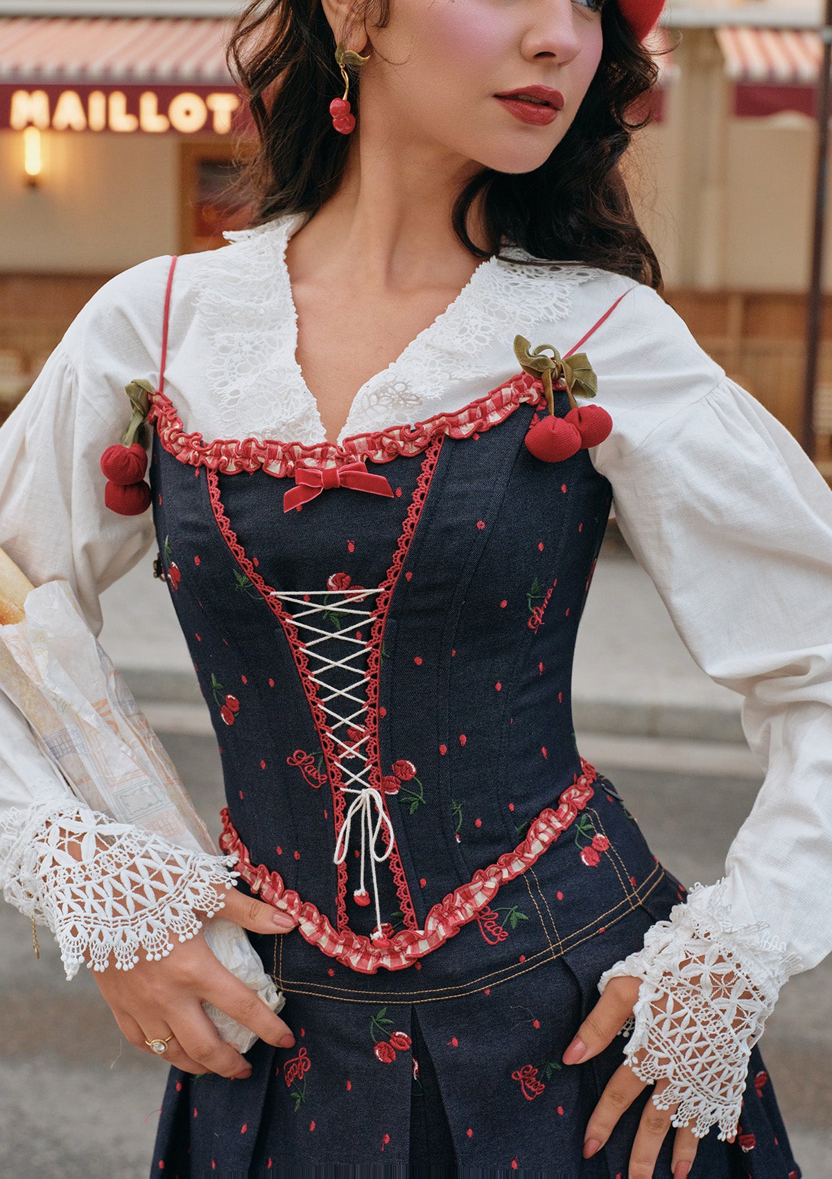 Cherry Cowgirl Corset
