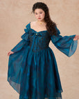Curve&Plus Morpho Helena Korse Elbise