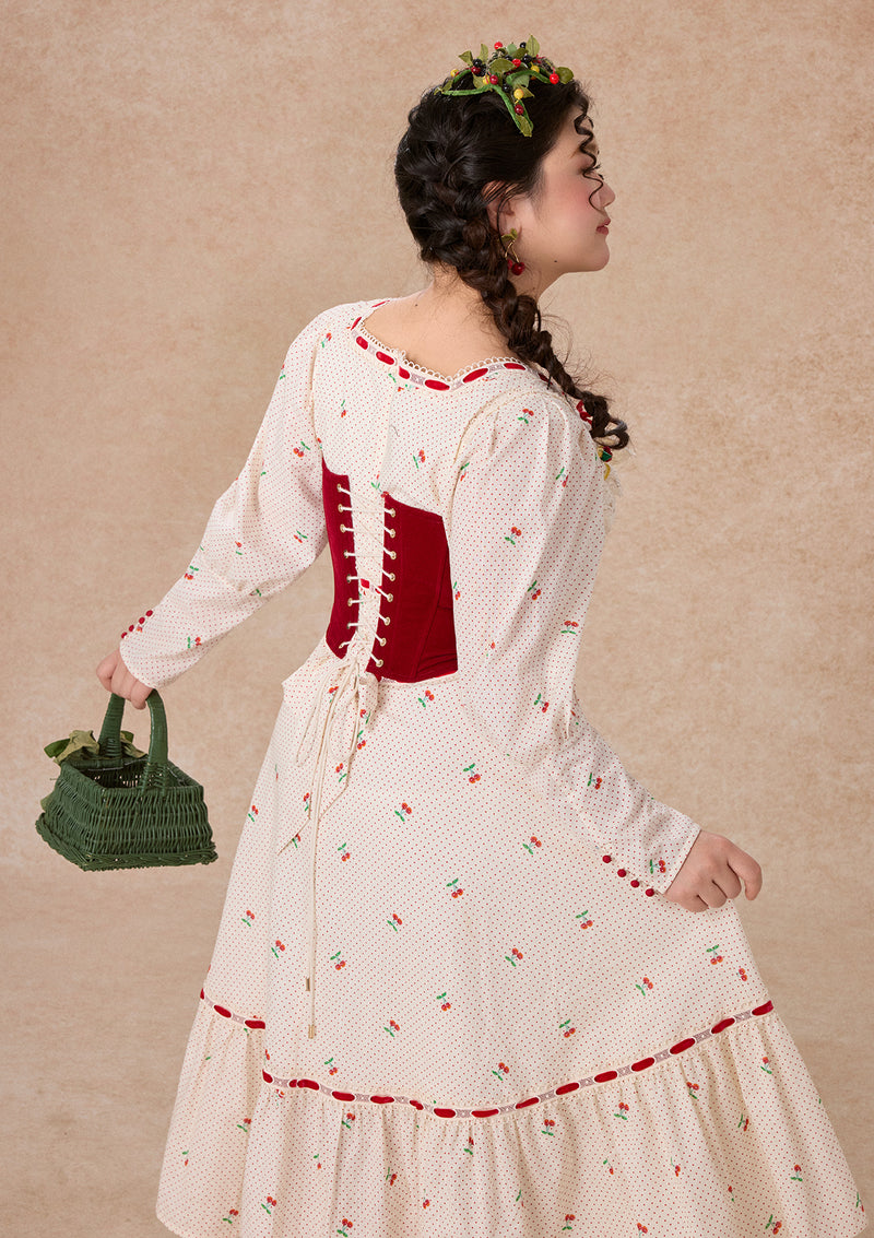 Curve & Plus Cherry Bite Corset