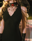Crimson Temptation Dress