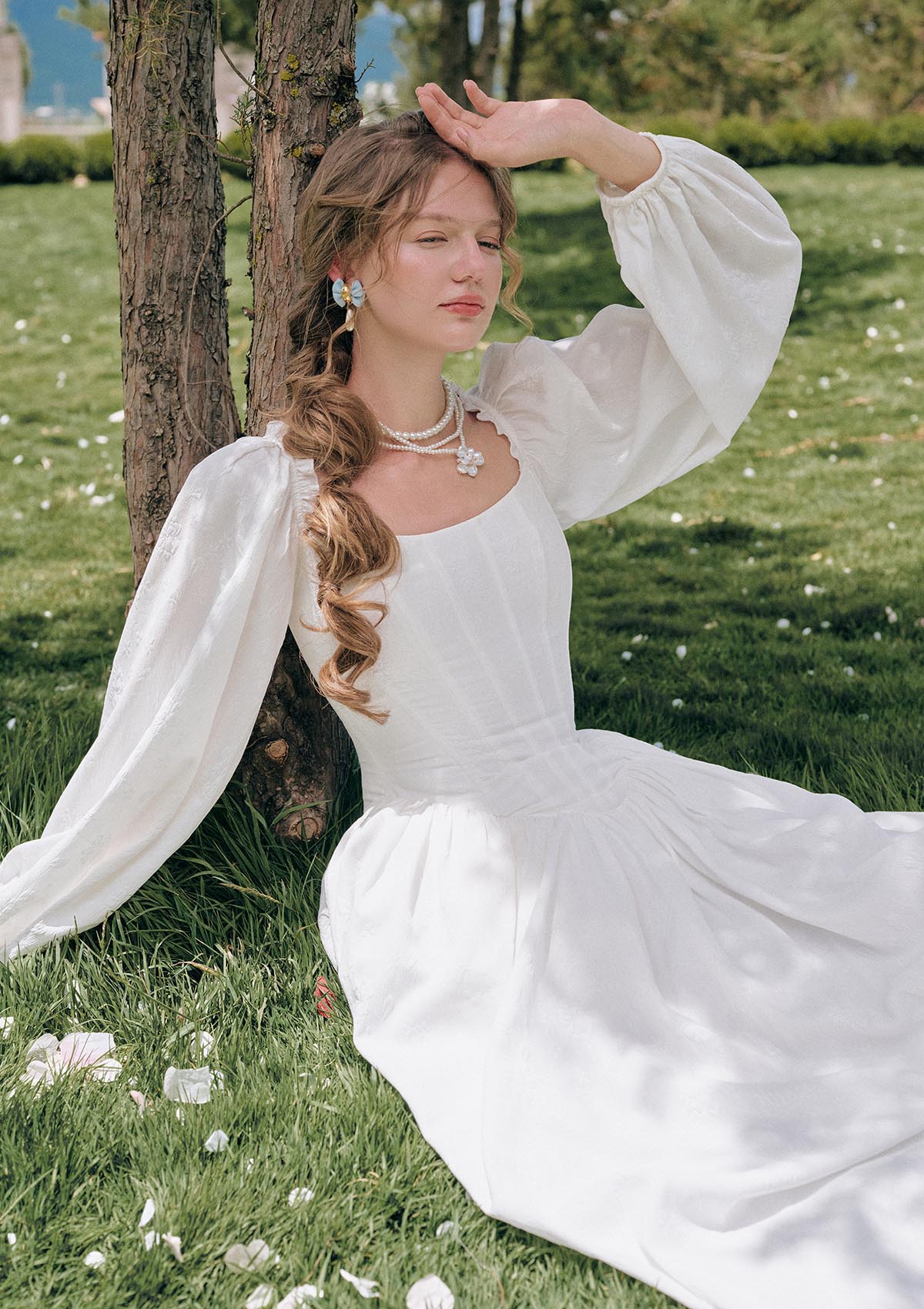 Moonlit Ice Castle Dress
