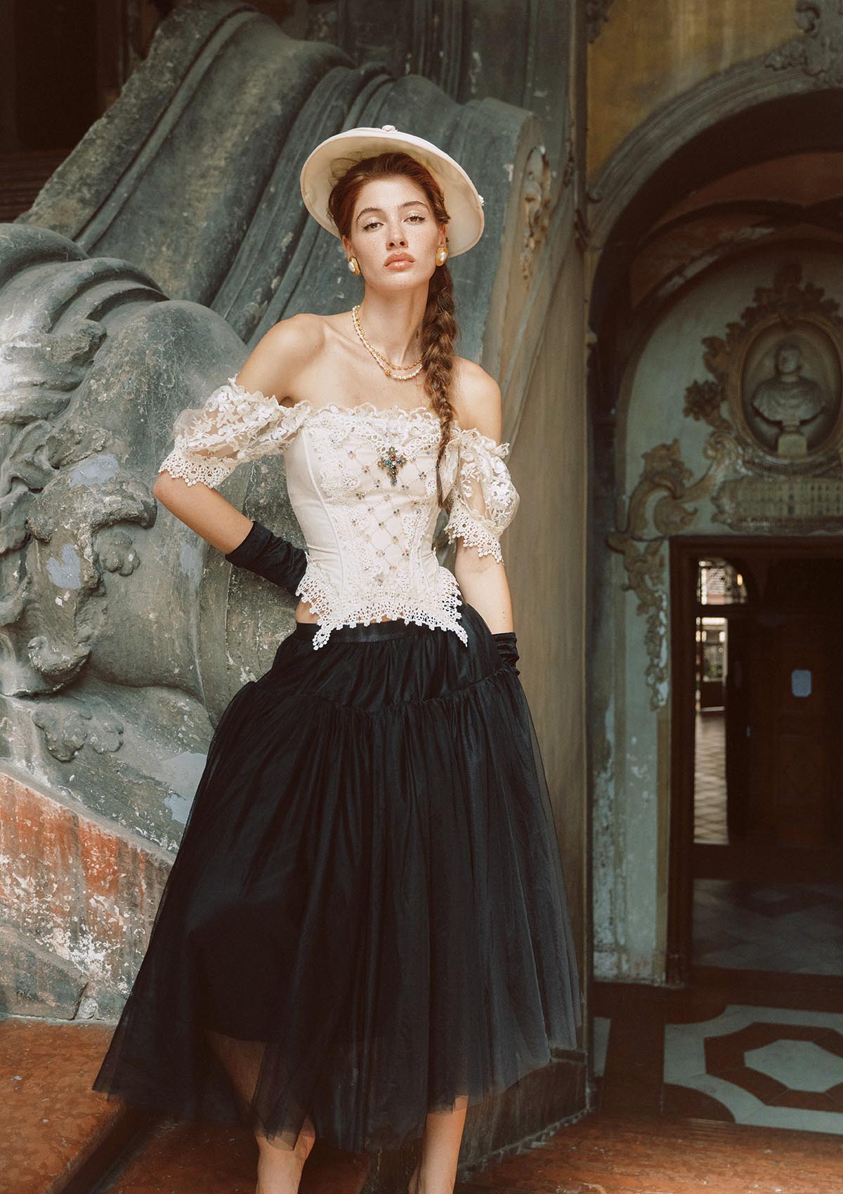 LM Styling Diary Skirt (Raven)