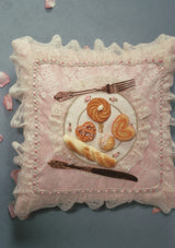 Rose Tea Break Pillow