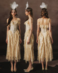Golden Veil Valkyrie Corset Dress