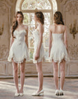 Misty Cloud Blooms Dress