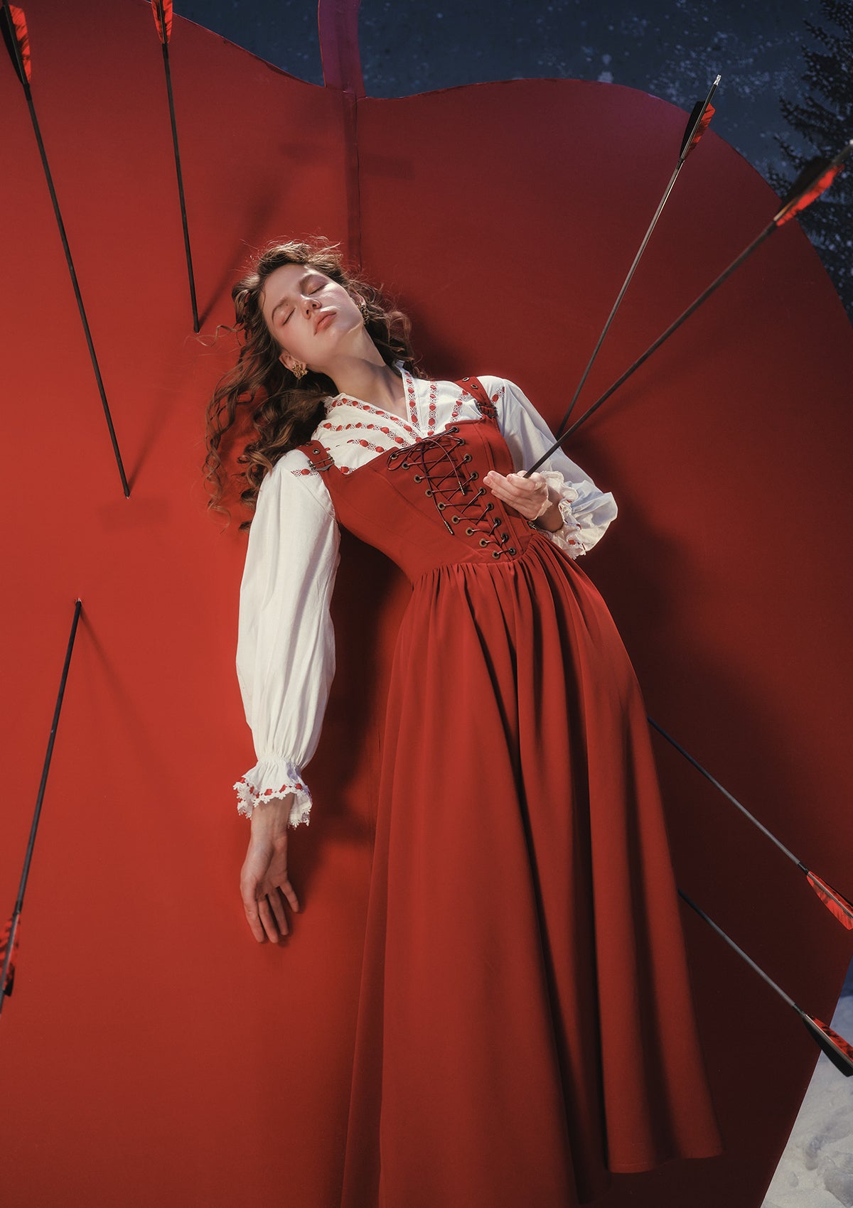 lacemade red dress The Red Swordsman Dress Pre-order / XS