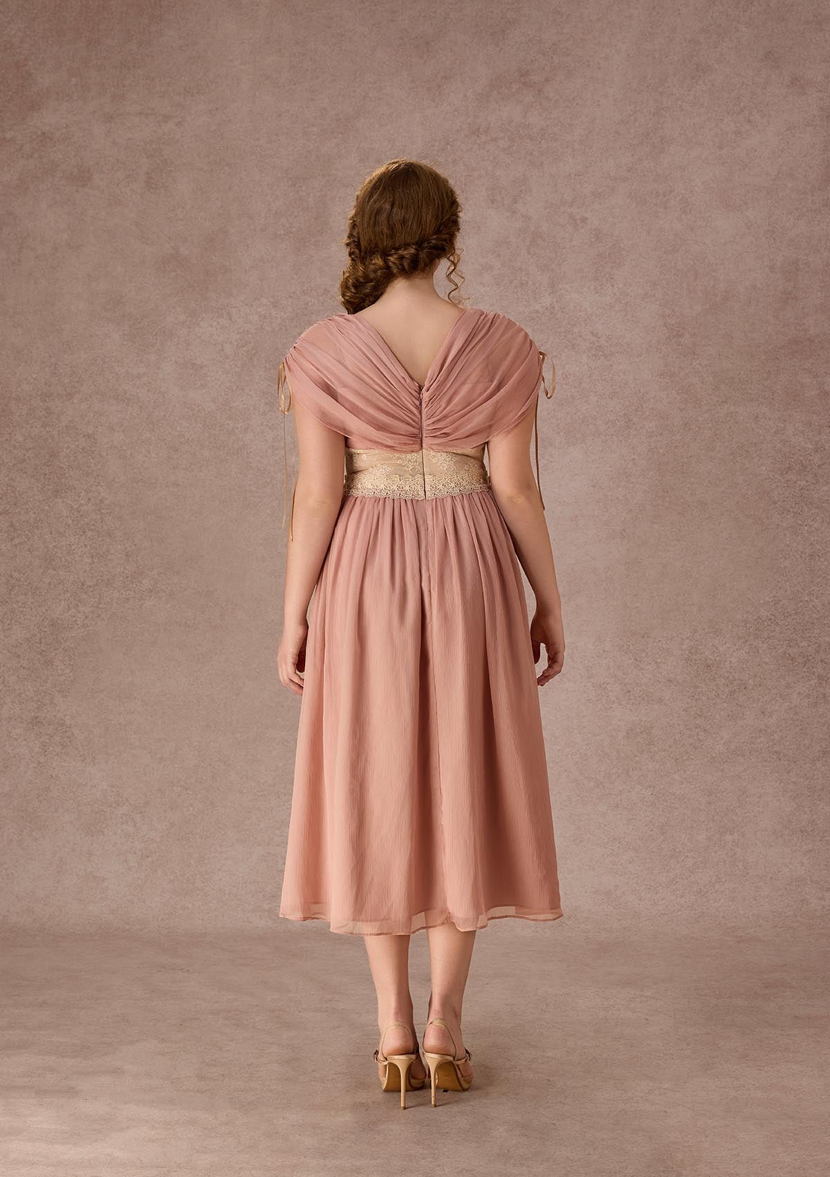 Curve&Plus Rose Olive Dress
