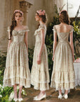 Meadow Vine Corset Dress (Long)