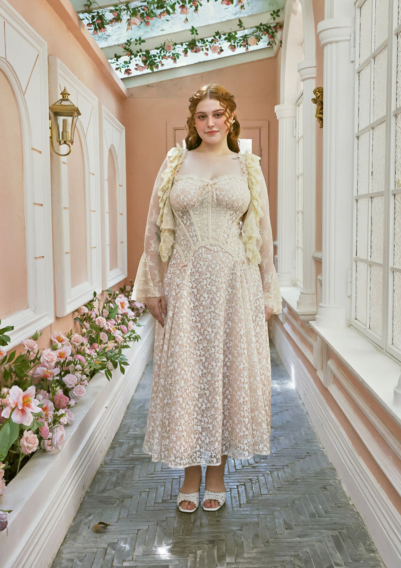 lace cardigans for dresses sale White Maxi cardigan Dream lace maxi ruffle