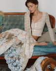 Carbonie Lace Top