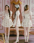 Süßes Blütenbonbon-Hauskleid