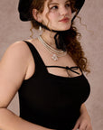 Curve&Plus Beyond Campus Black Dress(Long)