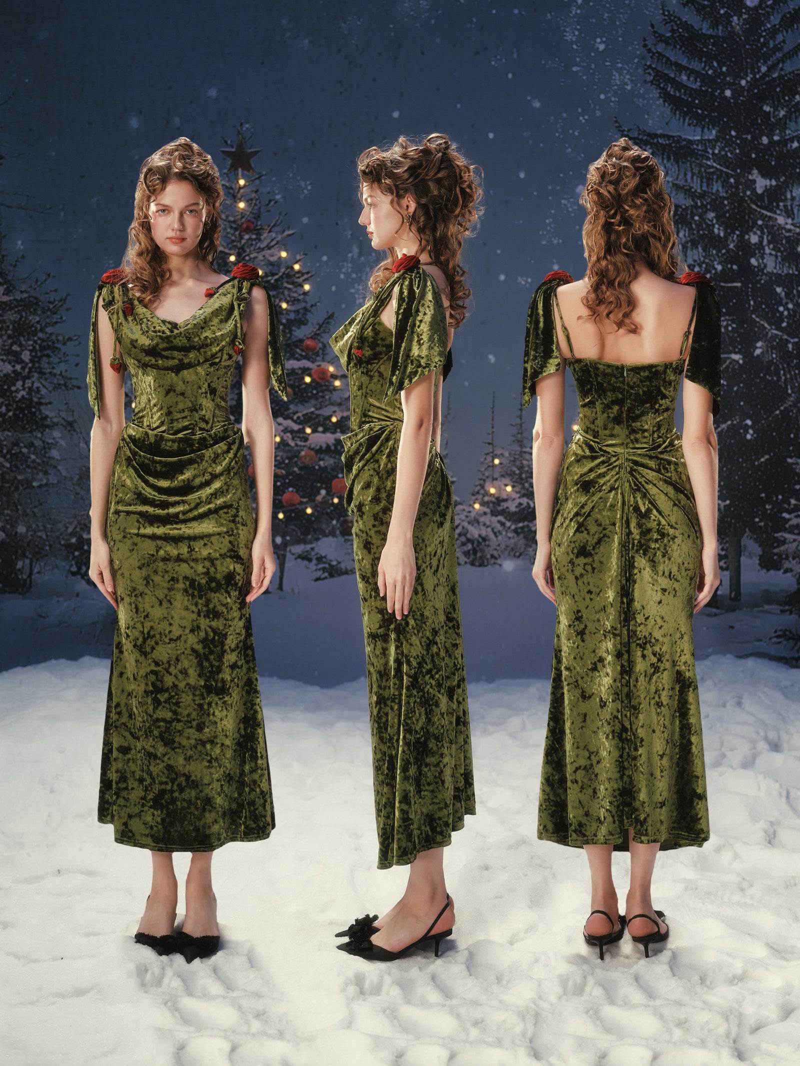 Greenwood Rose Metamorphosis Dress in Stock / M