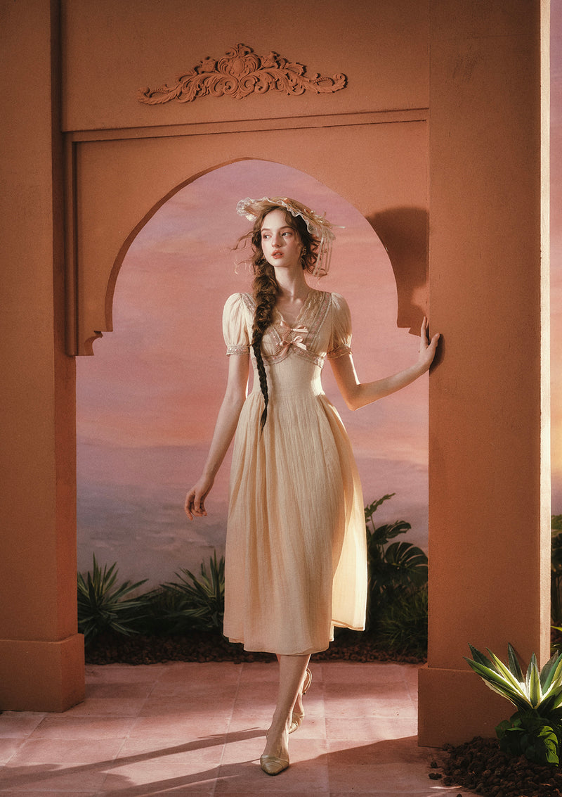 Sunset Rose Dress Pre-order / XS
