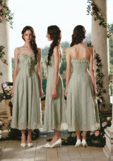 Green Bud Fairy Corset Dress