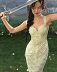 Emerald Warrior Corset Dress