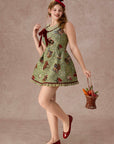 Curve&Plus Berry Basket Dress