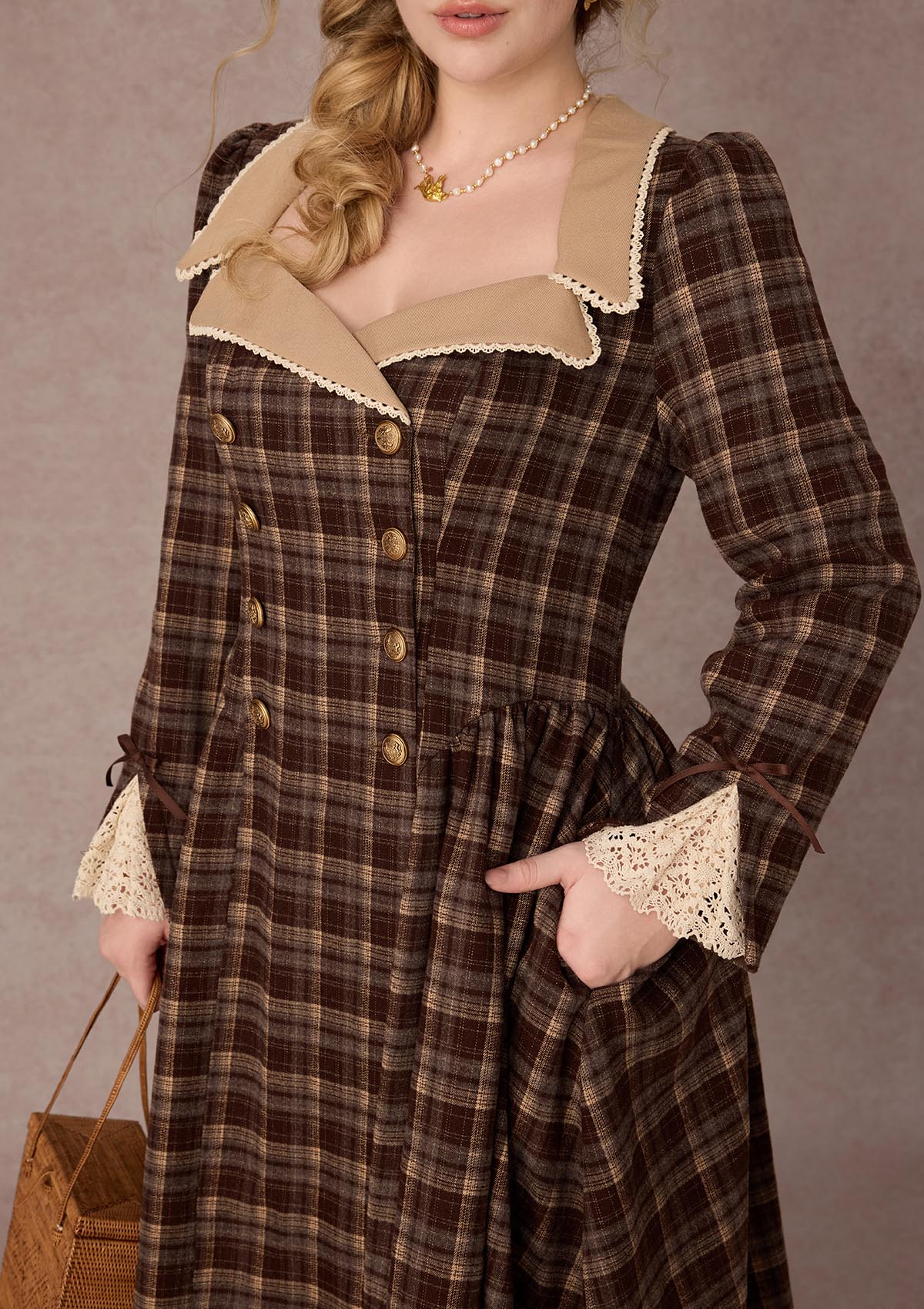 Curve&amp;Plus Oxford Afternoon Coat