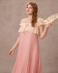 Curve&Plus Honeyed Peach Bloom Dress