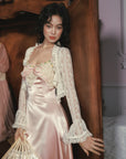 "Little Angel" White Lace Cardigan - Breathable lightweight layering piece