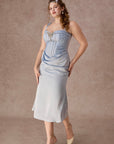 Curve&Plus Moonlit Coral Dress