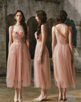 Fluttering Ribbon Dance Corset Dress