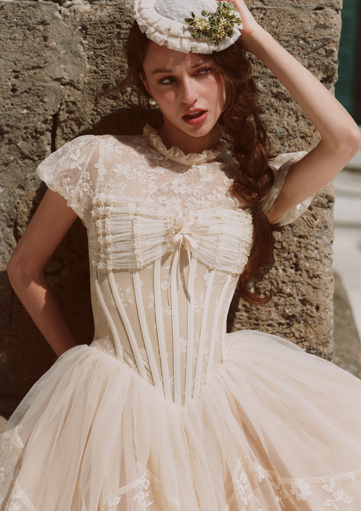 Ivory Cathedral Dress