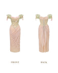 Écoute Les Fleurs Tomber Dress