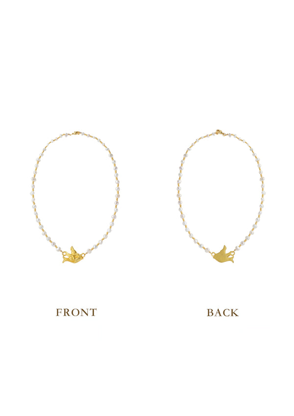 The Dove of Louvre Necklace