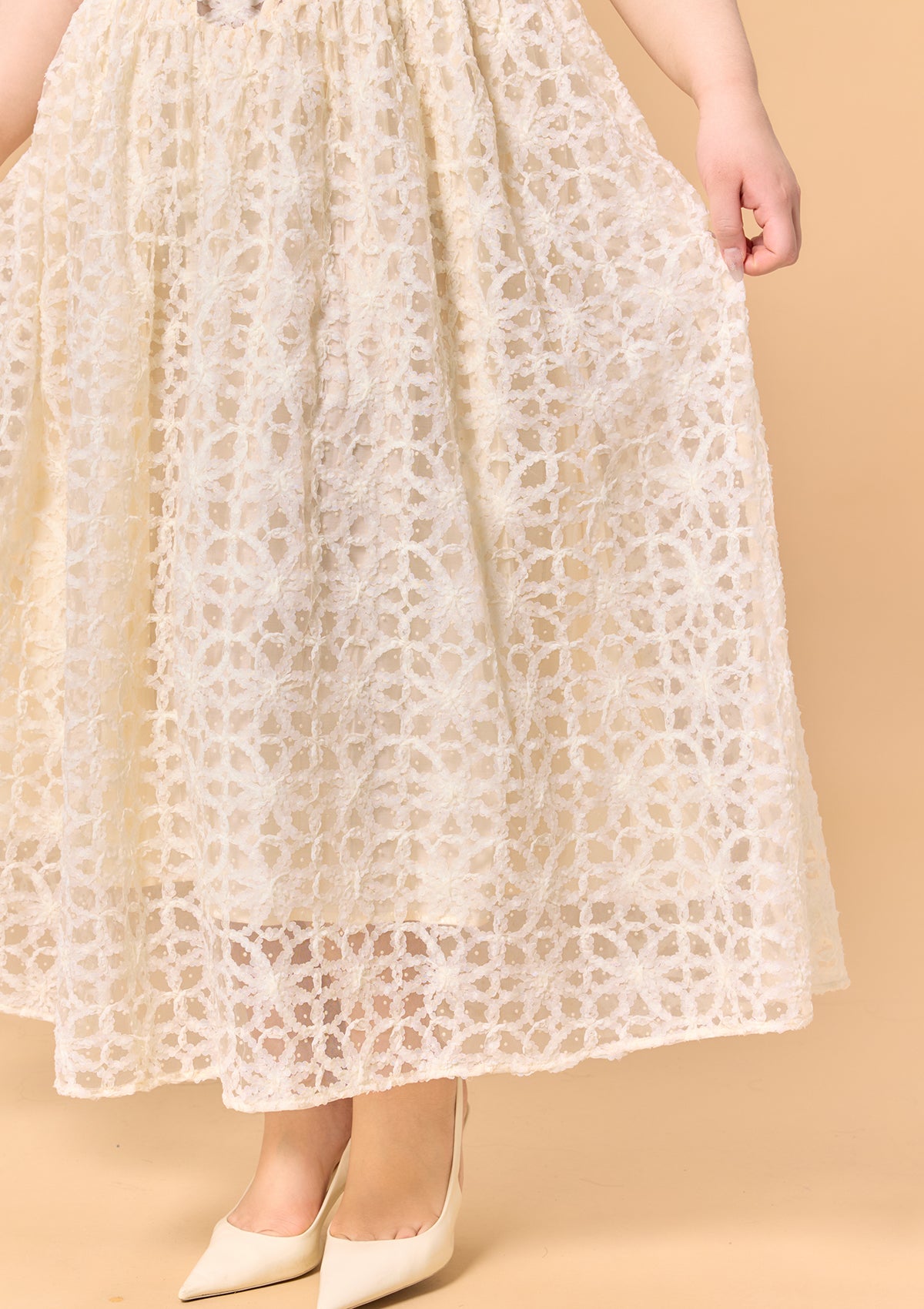 Curve &amp; Plus Jasmine's Dream Net Corset