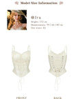 White Rose Verse Corset