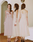 Lychee Reverie Corset Dress