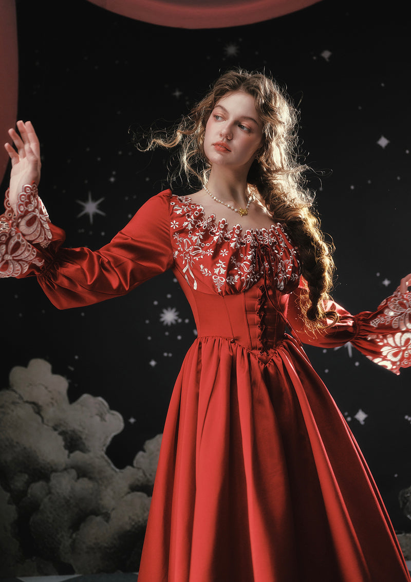 night red dress Velvi - Sutton Slip Dress - Red - Final Sale