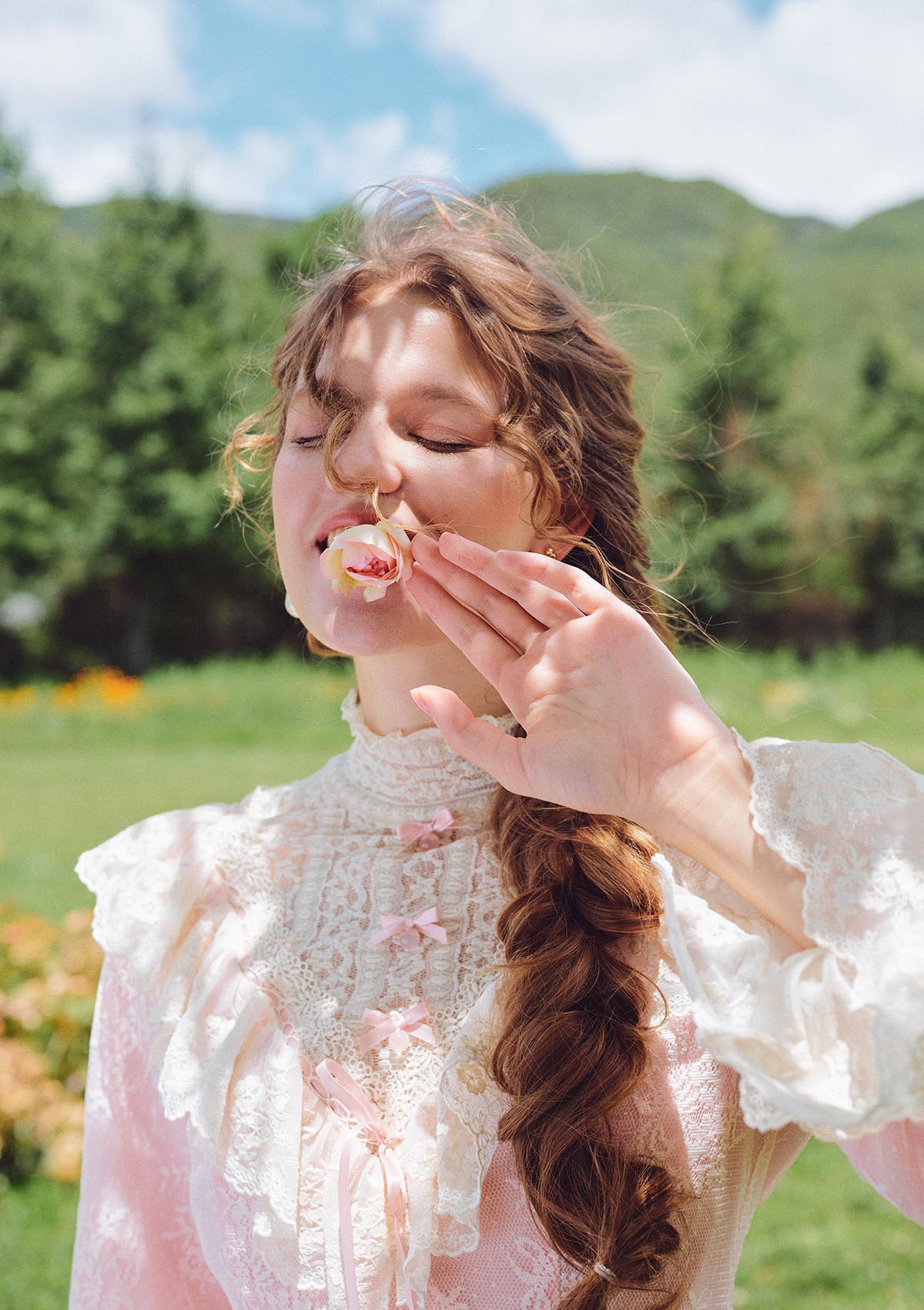 Bourbon Reverie Lace Blouse