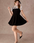 Curve&Plus Beyond Campus Black Dress(Short)