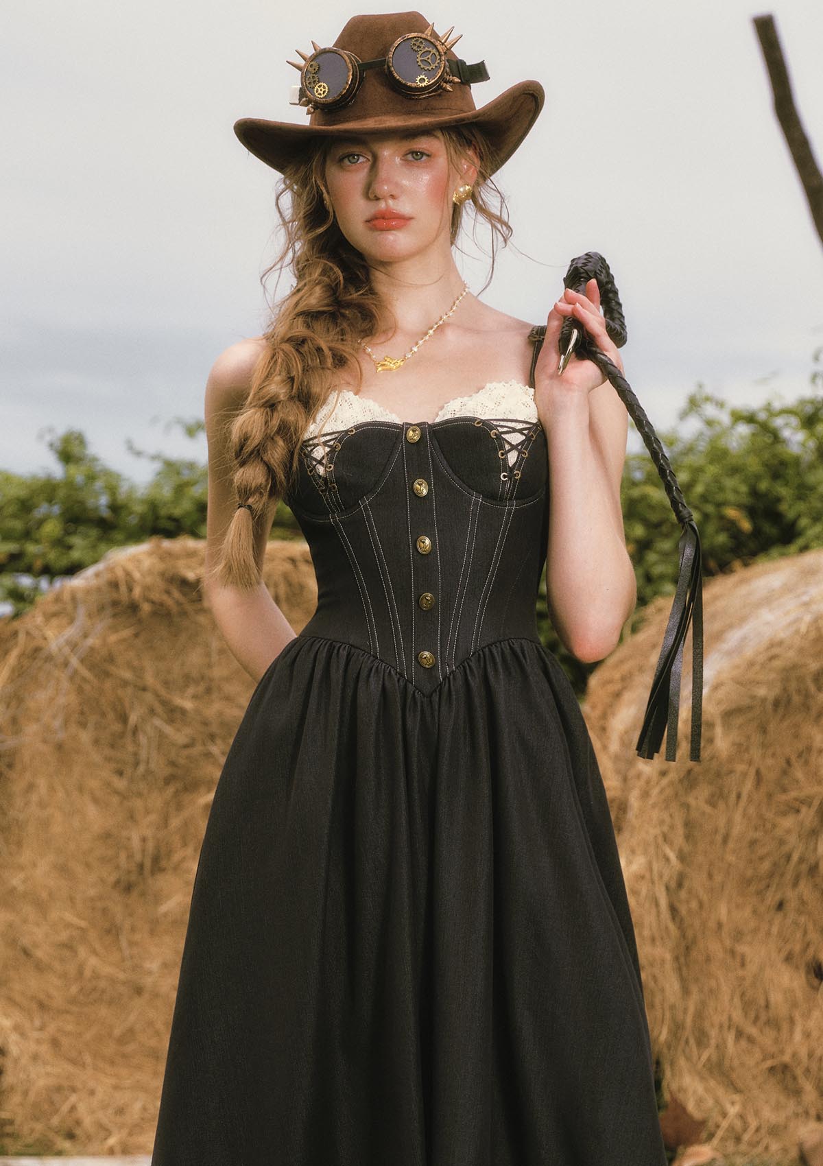 Berry Buccaneer Dress(Long)