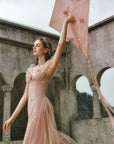 Wind Perched Rose Quartz Dress