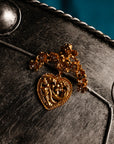 Heart Cupid Brooch