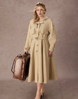 Curve&Plus Western Road Trench Coat